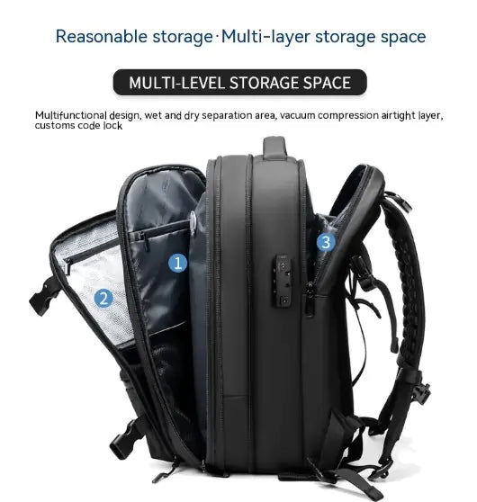 Yurosaki Vacuum Compression Backpack